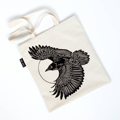 Crow Canvas Tote Bag