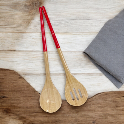 Refined Bamboo Server Set: Nature