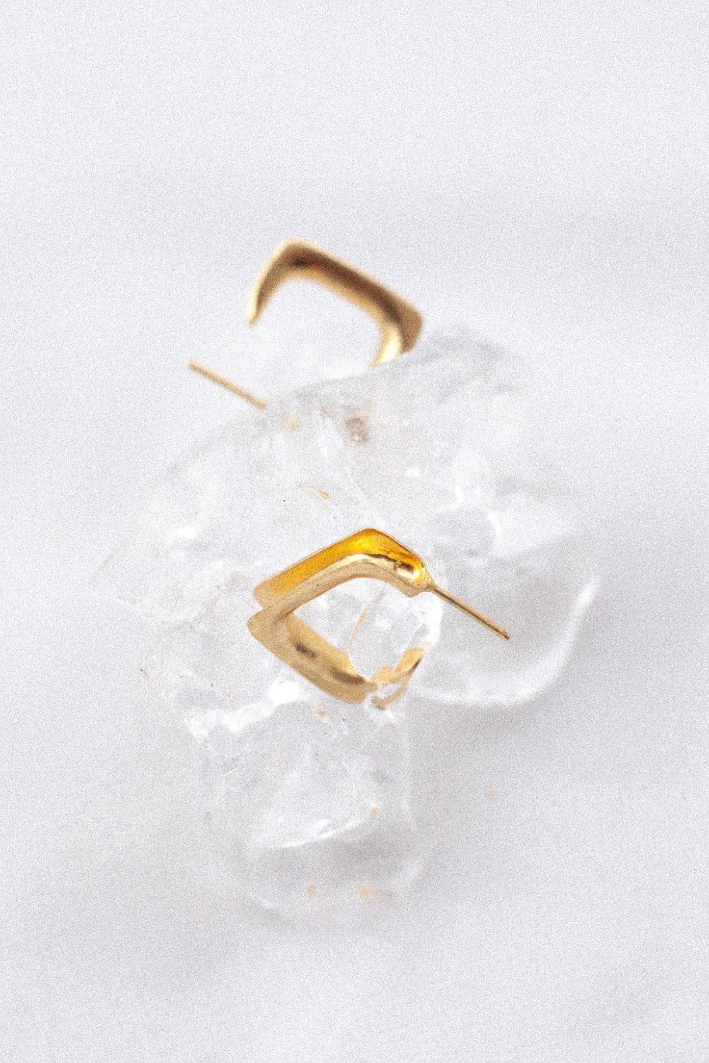 Terra Earrings: Sterling silver