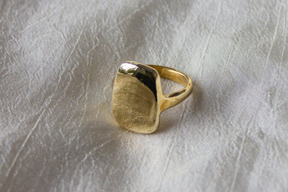 Ingot Ring: Brass