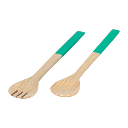 albert L. (punkt) Inc. - Large Bamboo Server Set: Navy Blue