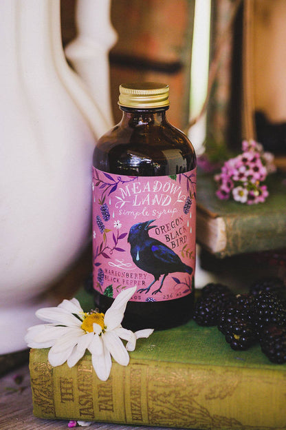 Oregon Black Bird Simple Syrup