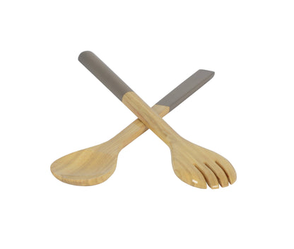 Large Bamboo Server Set: Red