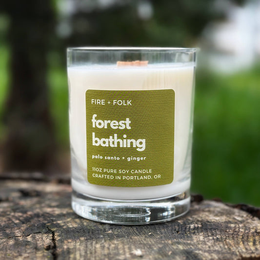 Forest Bathing | 11oz Wood Wick Soy Candle