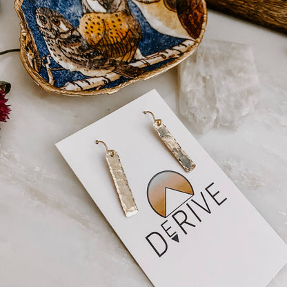 Untraveled Path Earrings: SS