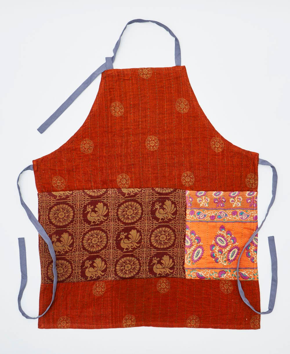 Anchal - Kantha Bib Apron - No. 260409
