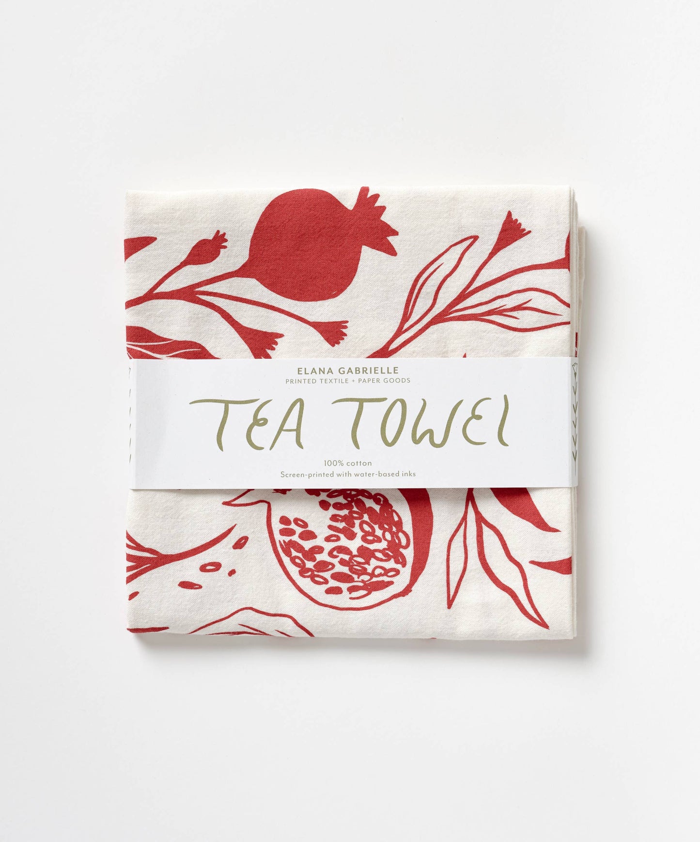 Pomegranate Cotton Tea Towel