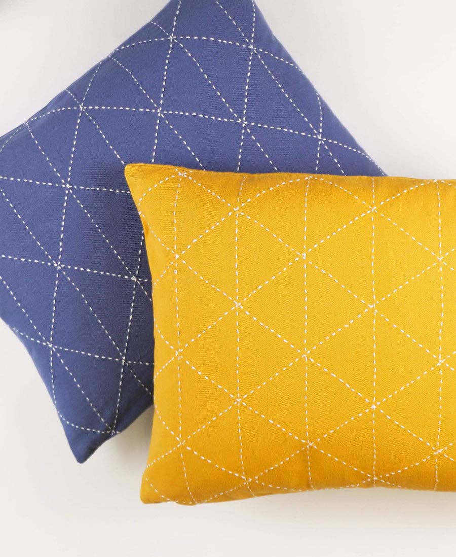 Small Graph Throw Pillow: Spruce
