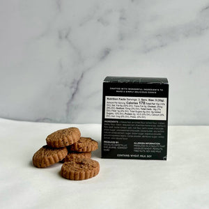 Mini Box Latte Chocolate Chip Cookies Shortbread