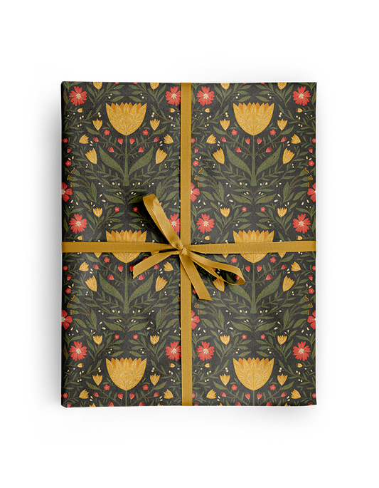 Tulip Garden Wrapping Paper