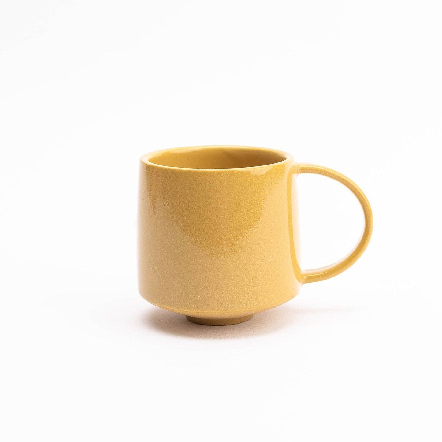 Angled Mug Handmade Ceramic : Pollen