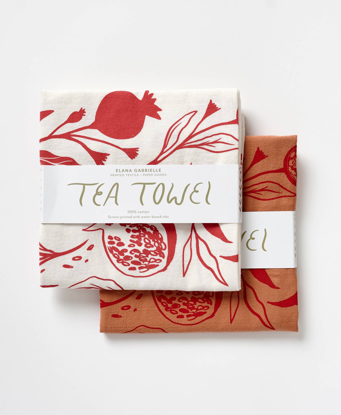 Pomegranate Cotton Tea Towel