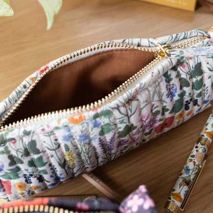 BOTANIST | Cotton Quilted Pencil Pouch