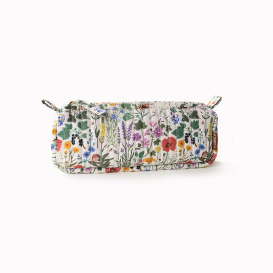 BOTANIST | Cotton Quilted Pencil Pouch