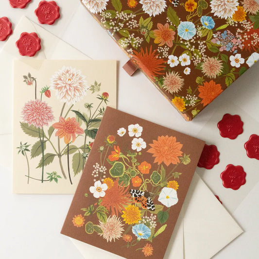 RUSSET KEEPSAKE CARD BOX