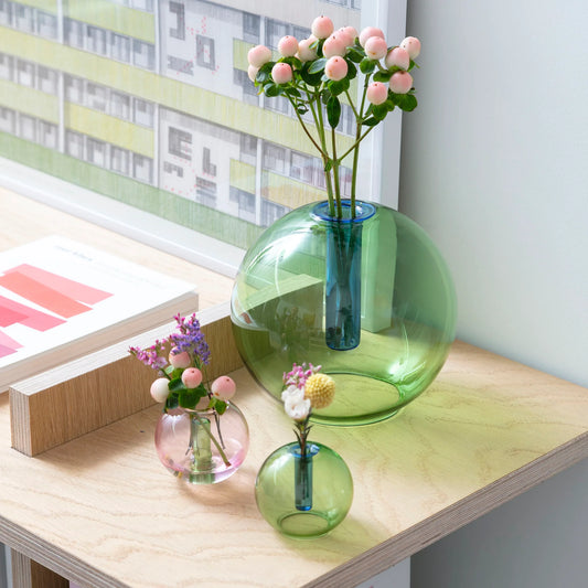Bubble Glass Vase