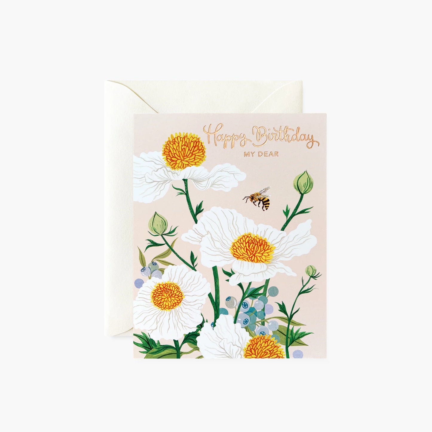 Matilija Poppy Birthday | Greeting Card
