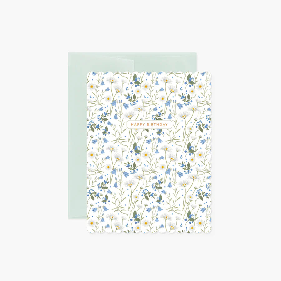 Floral Plains Birthday | Greeting Card