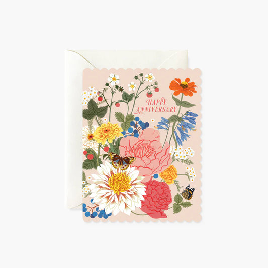 FLORA HAPPY ANNIVERSARY | greeting card