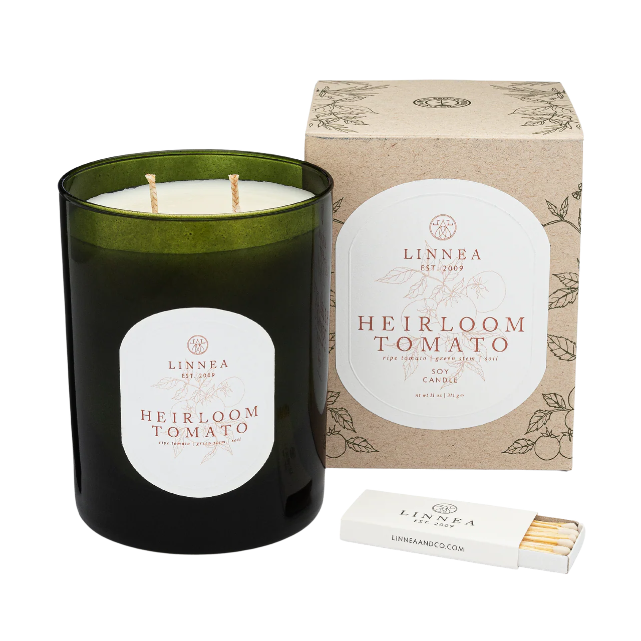 Heirloom Tomato Candle - 2 wick