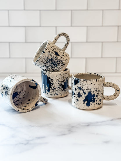 Handmade Espresso Mugs 4oz from Garden Club Ceramics, Made in Portland, OR