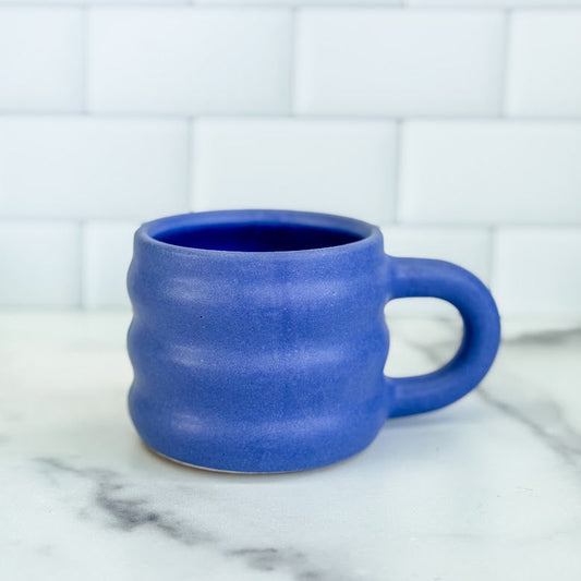 Cobalt Ripple Mug