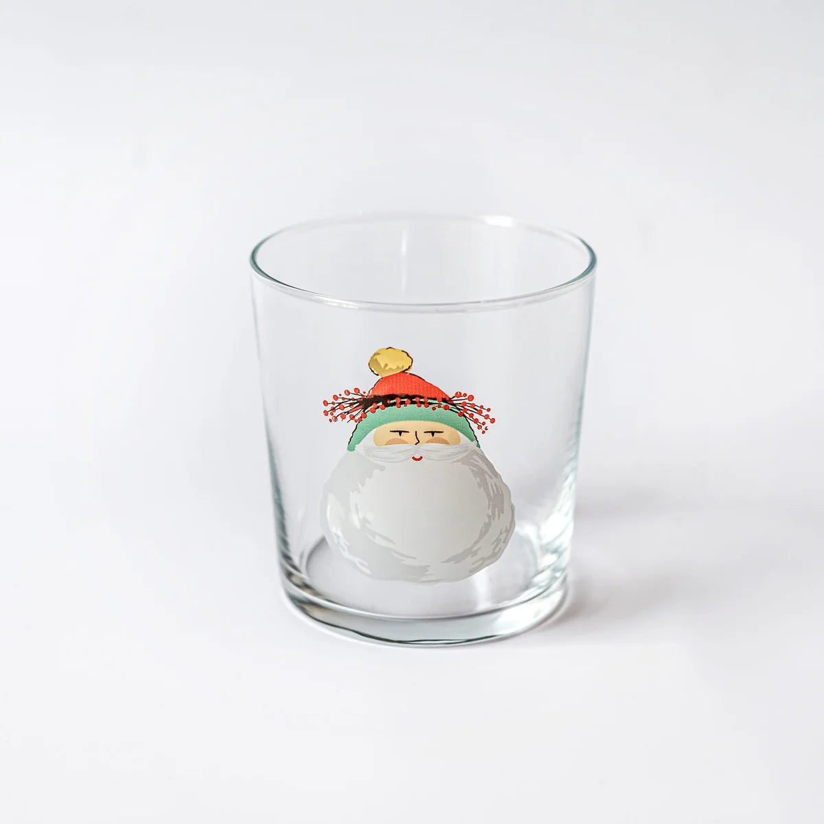 Old St. Nick Glass Tumbler 12oz