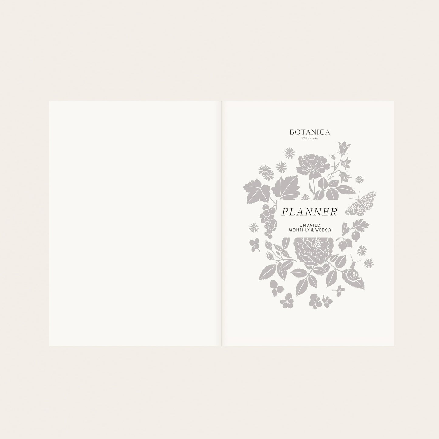 REVERIE | LINEN-BOUND UNDATED WEEKLY PLANNER