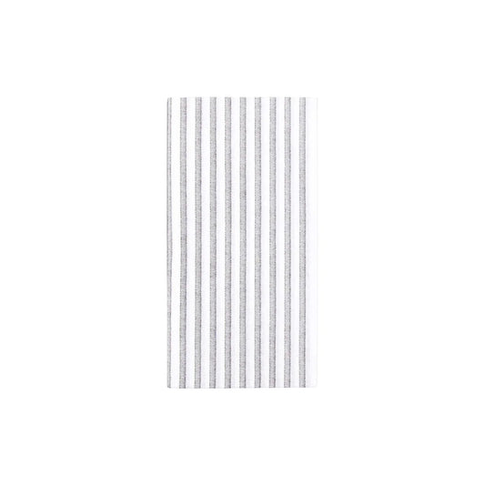 Gray Striped Papersoft Napkins