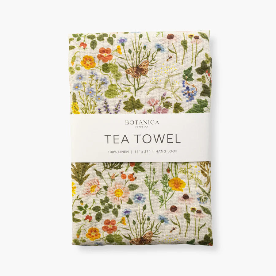 BOTANIST| 100% LINEN TEA TOWEL