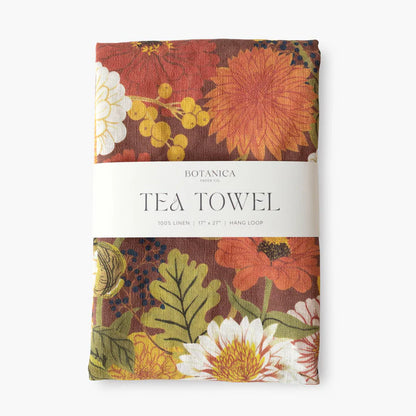 FALL | 100% LINEN TEA TOWEL