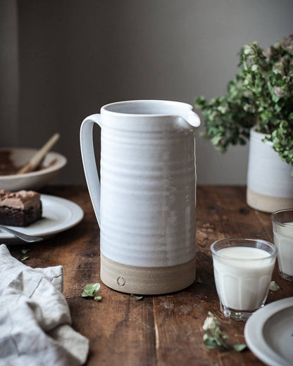 Silo Pitcher – Small | Handmade Stoneware