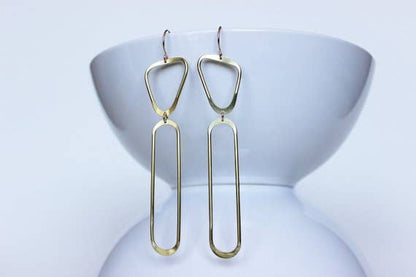 Phora Earrings: Gold Fill / Brass