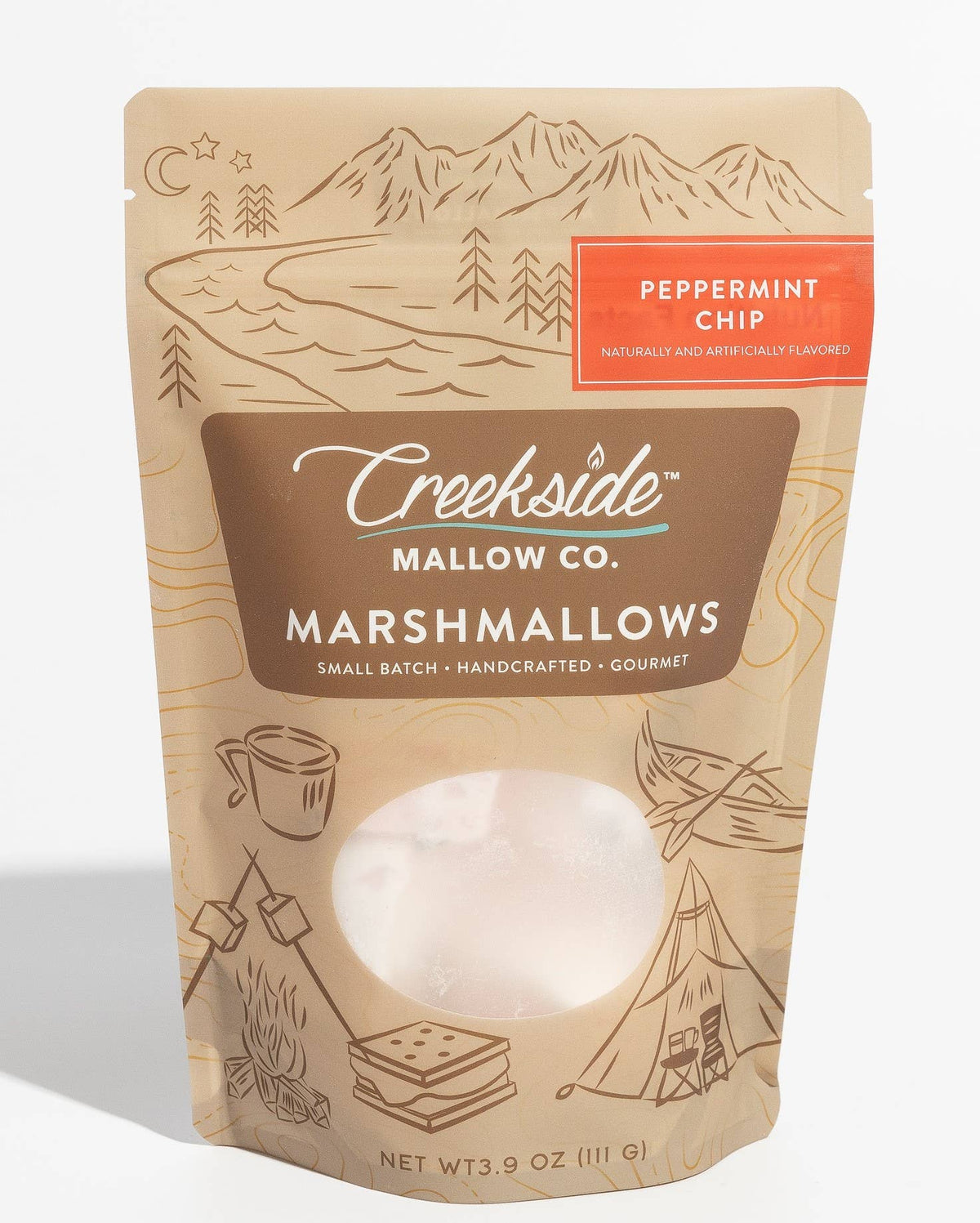 Creekside Mallow Co. - Small Marshmallow Bags - 6 Count: Vanilla