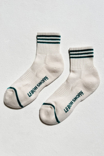 Girlfriend Socks: White
