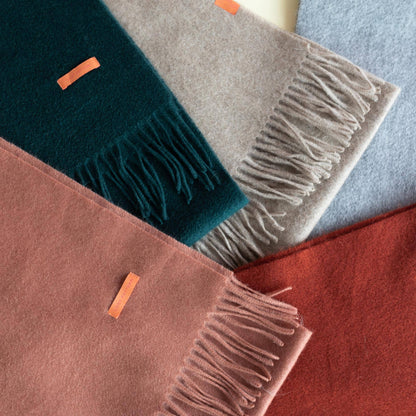 Lost Pattern NYC - Classic Cashmere Scarf - Green: Green