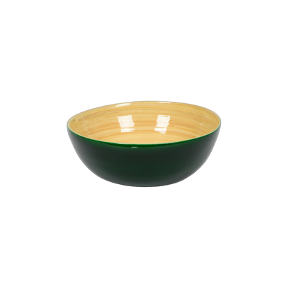 Bamboo Salad Bowl: White