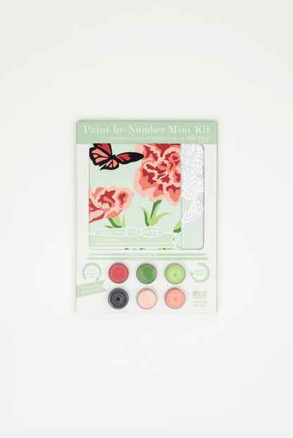 Carnations MINI Paint-by-Number Kit