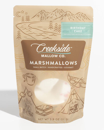 Creekside Mallow Co. - Small Marshmallow Bags - 6 Count: Vanilla