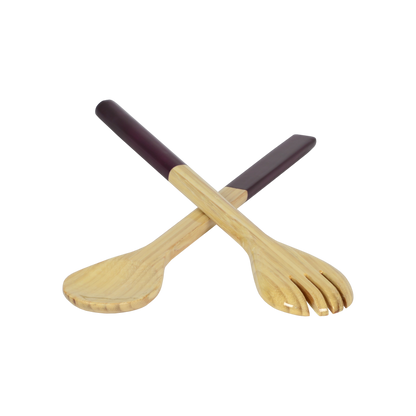 Bamboo Server Set: Dove Blue