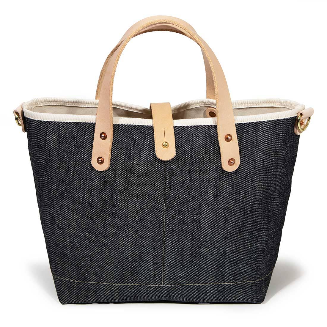 Japanese Denim Mini Tote: Indigo