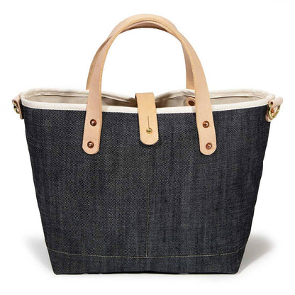 Japanese Denim Mini Tote: Indigo