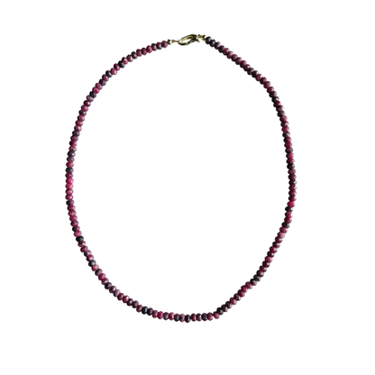 Market and King - Dainty Candy Gemstone Necklace: Turquoise