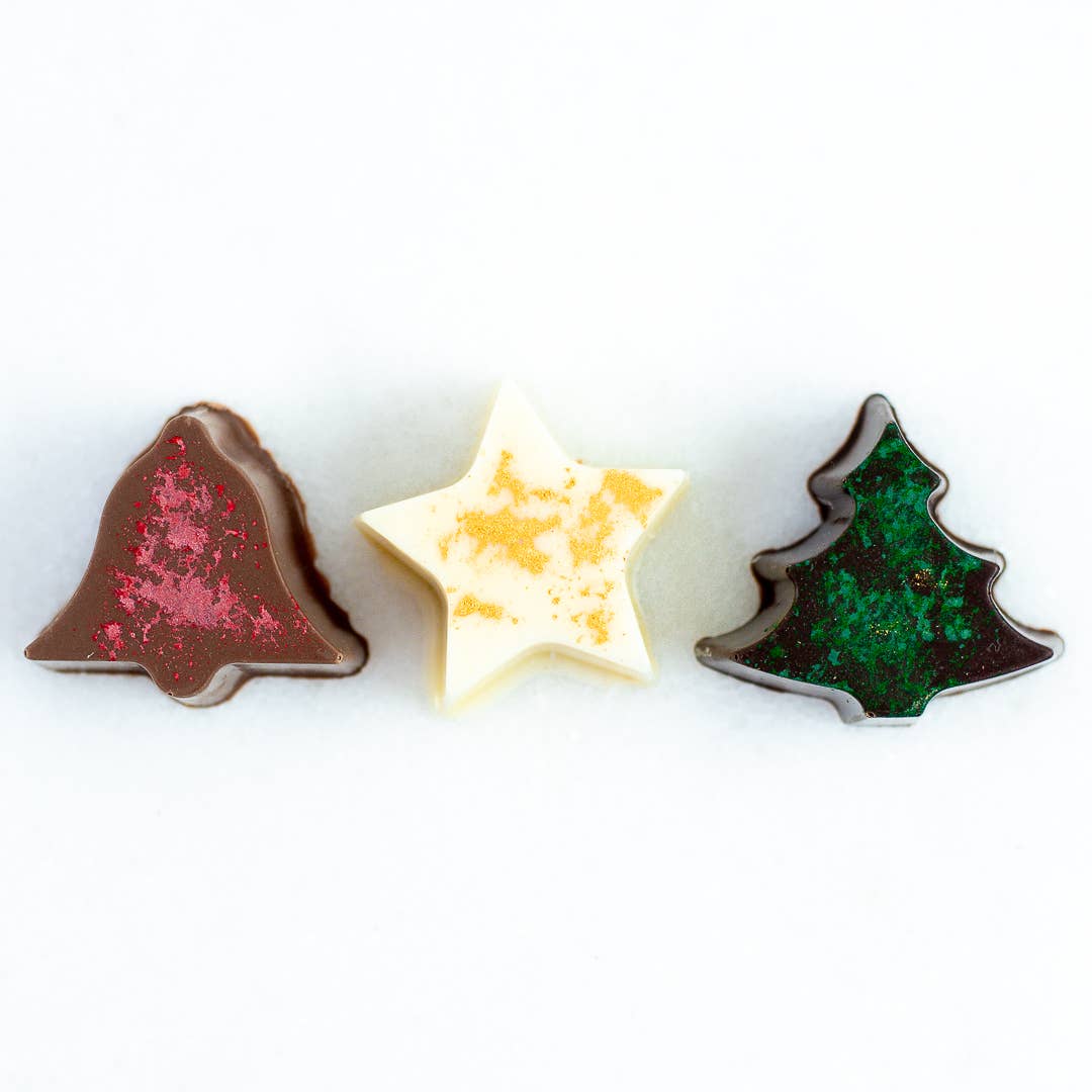 Christmas 3-Piece Chocolate Truffles