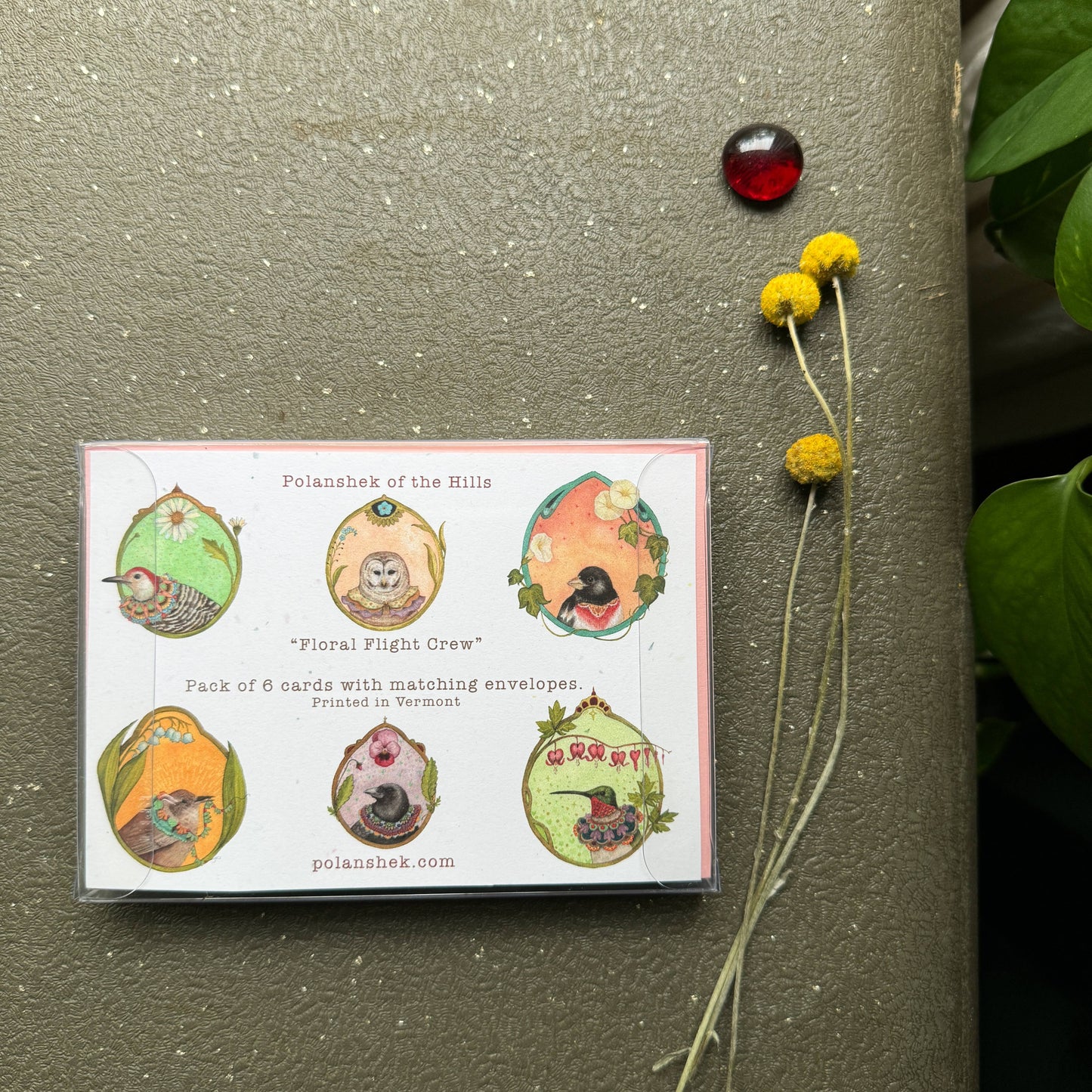 Floral Flight Crew - Small Card Pack