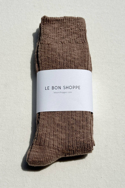 Cottage Socks: Oatmeal
