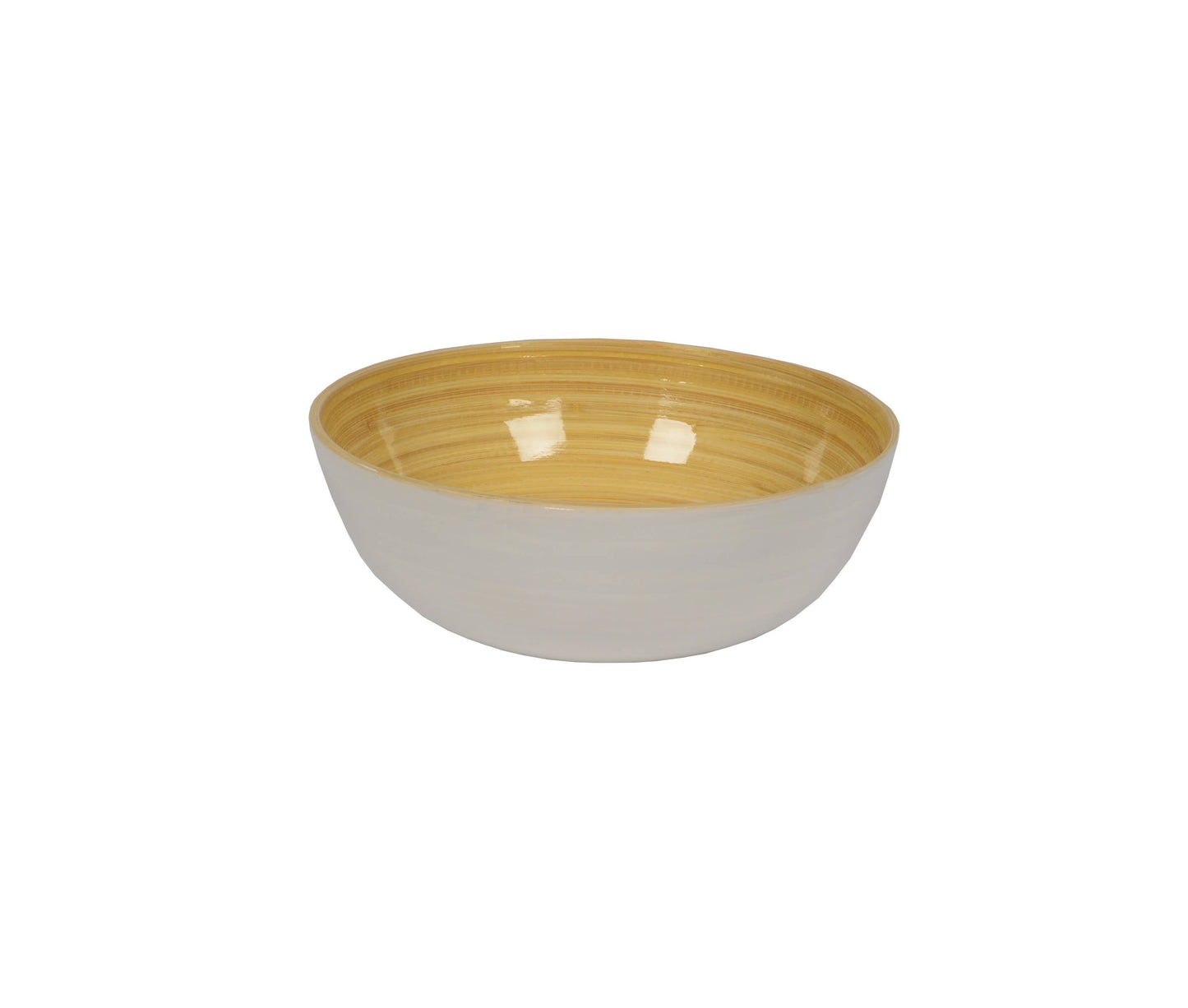 Bamboo Salad Bowl: Red