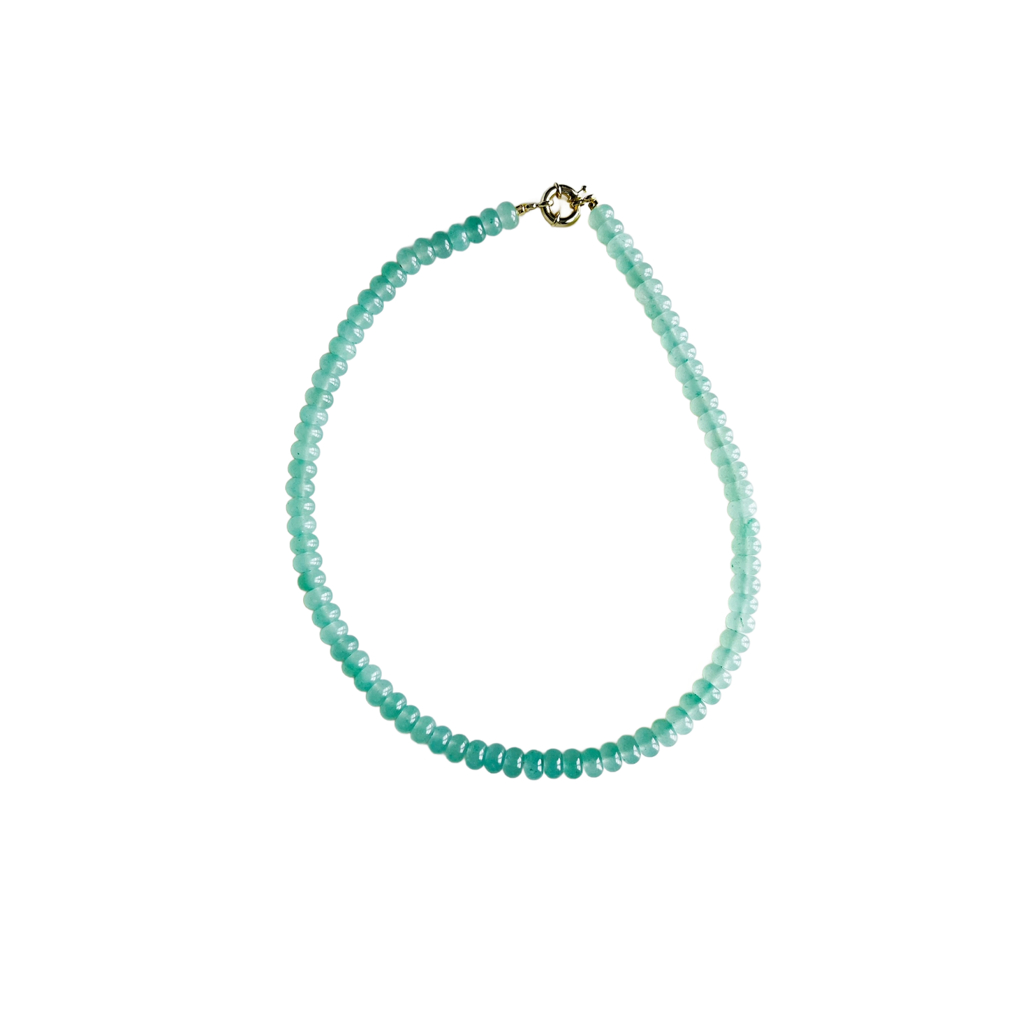 Market and King - Candy Necklaces: Green Grass Jade