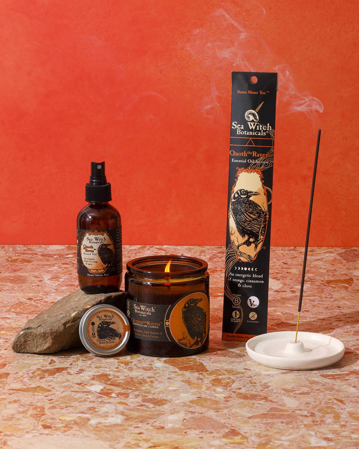 Sea Witch Botanicals - Classic Incense 20pks - Quoth the Raven