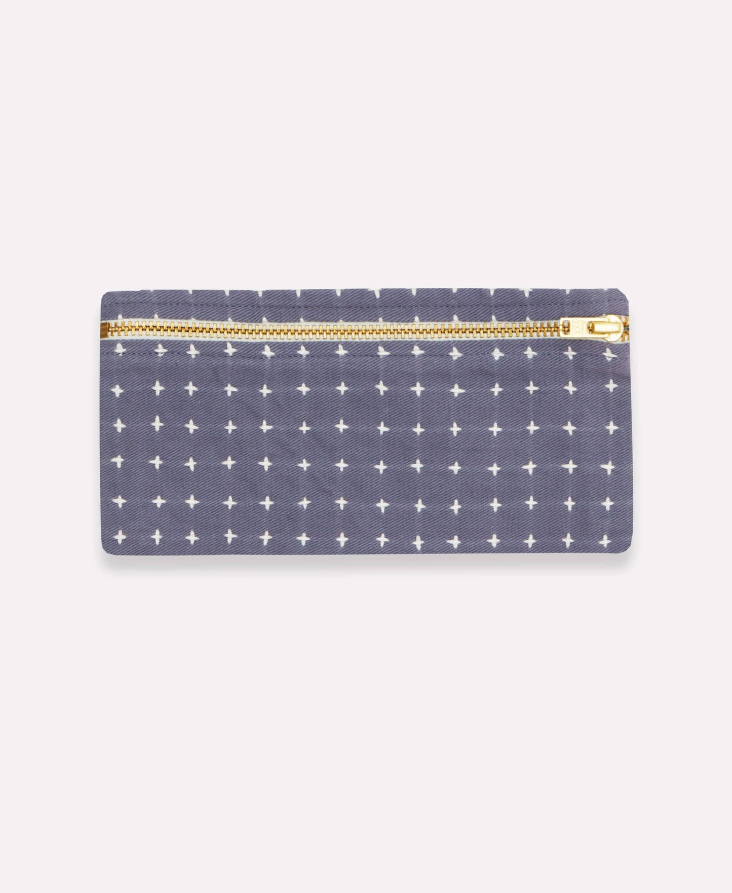 Cross-Stitch Pencil Case: Moss